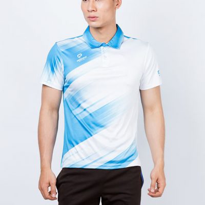 ÁO DONEXPRO 8944 XANH TRẮNG CHÍNH HÃNG DONEX VIỆT NAM