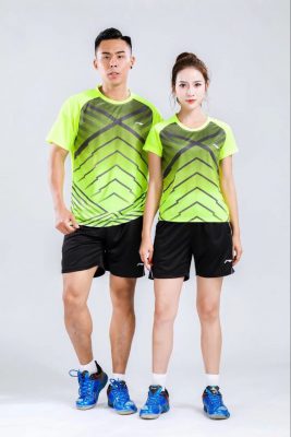 ÁO CẦU LÔNG 1783 GIÁ RẺ, ÁO CẦU LÔNG ĐẸP, ÁO CẦU LÔNG XANH CHUỐI, ÁO CẦU LÔNG