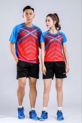 ÁO CẦU LÔNG LINING 1783 XANH DƯƠNG PHA ĐỎ