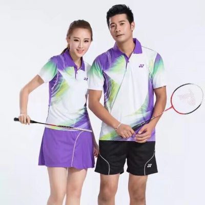 ÁO CẦU LÔNG YONEX 1817 TRẮNG TÍM