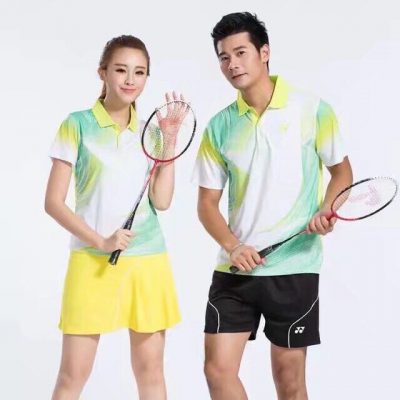 ÁO CẦU LÔNG YONEX 1817 TRẮNG VÀNG