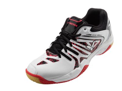 GIÀY CẦU LÔNG VICTOR 390 TRẮNG ĐỎ ĐEN CHÍNH HÃNG