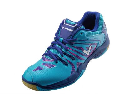 GIÀY CẦU LÔNG VICTOR 390 XANH DƯƠNG PHA TÍM CHÍNH HÃNG VICTOR