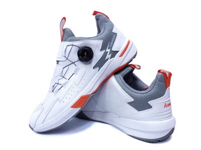 GIÀY CẦU LÔNG KAWASAKI 3302 TRẮNG CAM – CHÍNH HÃNG KAWASAKI