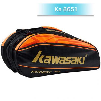 TÚI KAWASAKI 8651 ĐEN/CAM CHÍNH HÃNG KAWASAKI