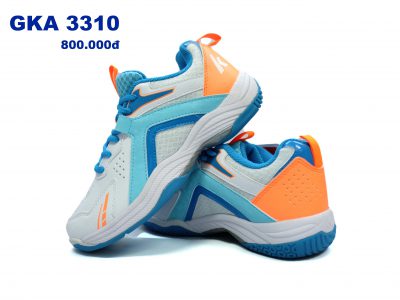 GIÀY CẦU LÔNG KAWASAKI 3310 TRẮNG XANH CAM – CHÍNH HÃNG KAWASAKI