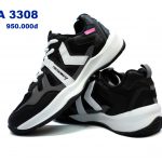 GIÀY CẦU LÔNG KAWASAKI 3308 ĐEN TRẮNG – CHÍNH HÃNG KAWASAKI