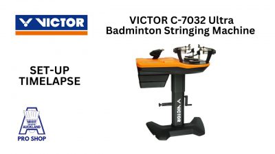 Máy đan vợt cầu lông Victor 7032 Ultra – Cải tiến nhiều công nghệ