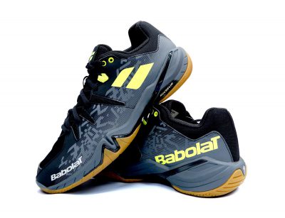 GIÀY CẦU LÔNG BABOLAT ĐEN XÁM – CHÍNH HÃNG BABOLAT 2021