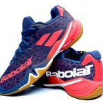 GIÀY CẦU LÔNG BABOLAT – DEEP BLUE + HỒNG NEON 2020