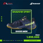 GIÀY CẦU LÔNG BABOLAT ĐEN XÁM – CHÍNH HÃNG BABOLAT 2021