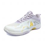 GIÀY CẦU LÔNG K3322 – TRẮNG CHỮ VÀNG – HÀNG CHÍNH HÃNG