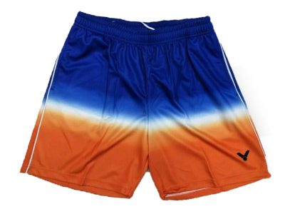 QUẦN VICTOR 2 MÀU XANH DƯƠNG PHA CAM 2017