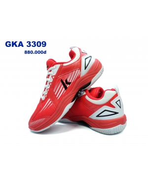 GIÀY CẦU LÔNG KAWASAKI 3309 TRẮNG ĐỎ – CHÍNH HÃNG KAWASAKI