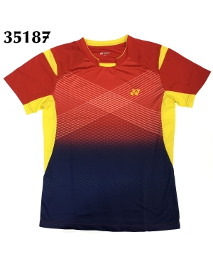 ÁO CẦU LÔNG YONEX 35187 ĐỎ, ÁO CẦU LÔNG NAM NỮ