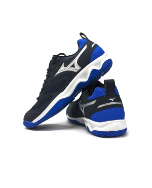 Giày cầu lông Mizuno Dynablitz Đen/Xanh – Chính Hãng Mizuno 2023