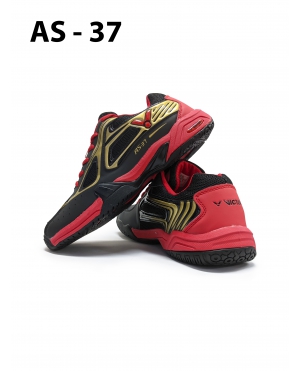 GIÀY CẦU LÔNG VICTOR AS 37 ĐEN/ĐỒNG  – CHÍNH HÃNG VICTOR 2022